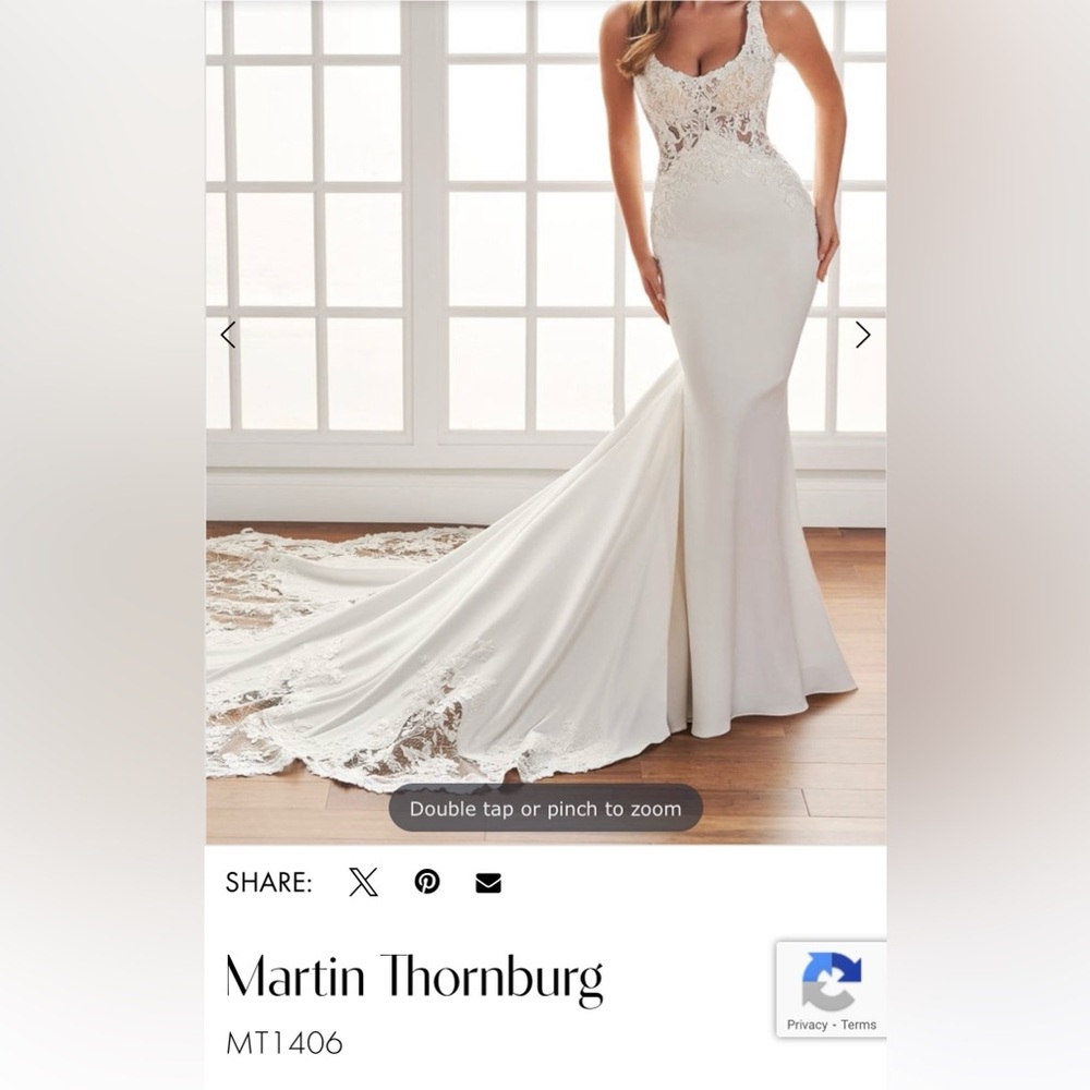 Elegant White Lace Wedding Dress with Train